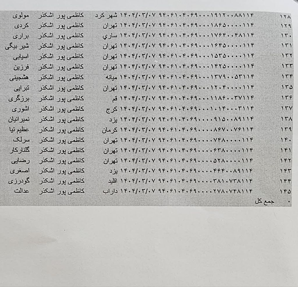 ۱۴۰۴/۰۳/۰۷